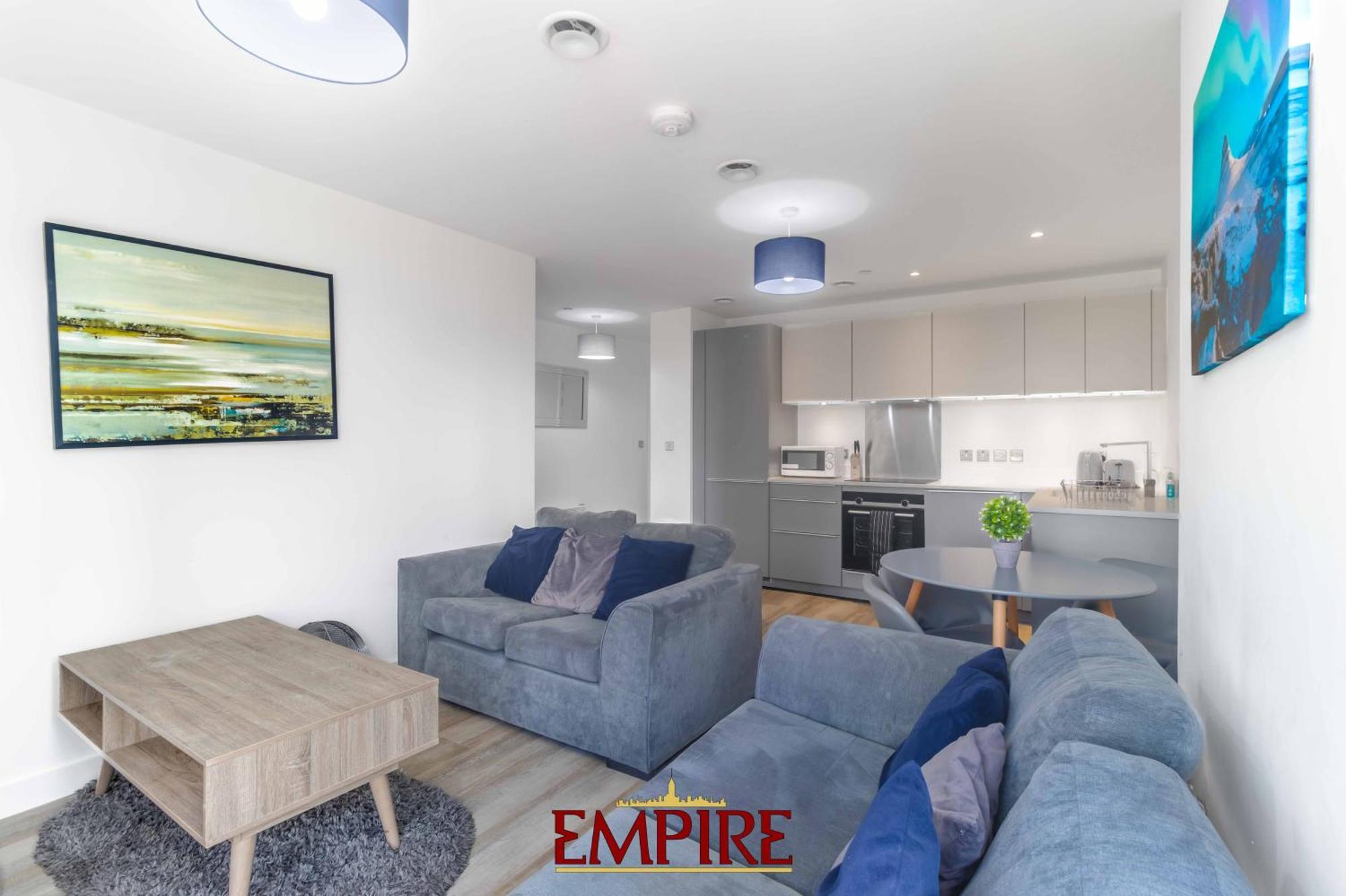 Luxury 2 Bedroom Apartment, On Broad Street! Бирмингем Экстерьер фото